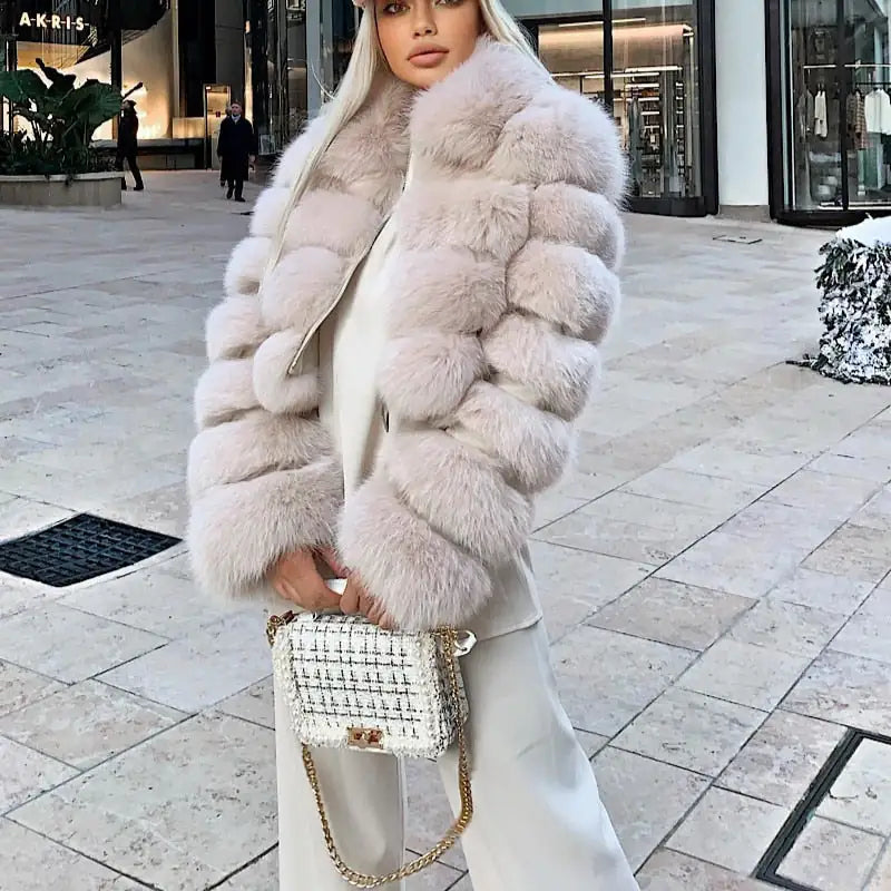 Faux Fur Jacket