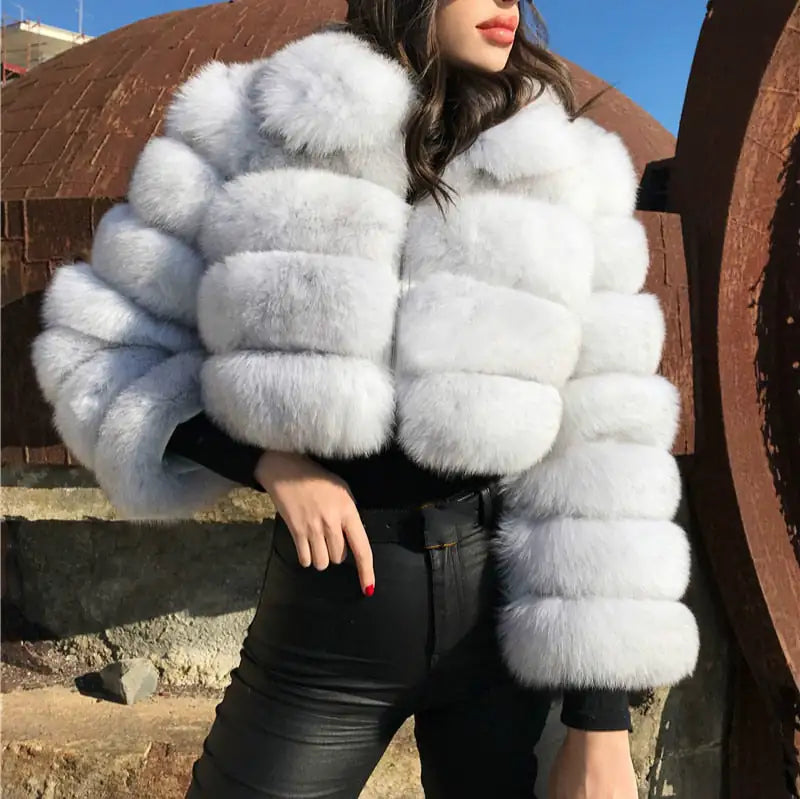 Faux Fur Jacket