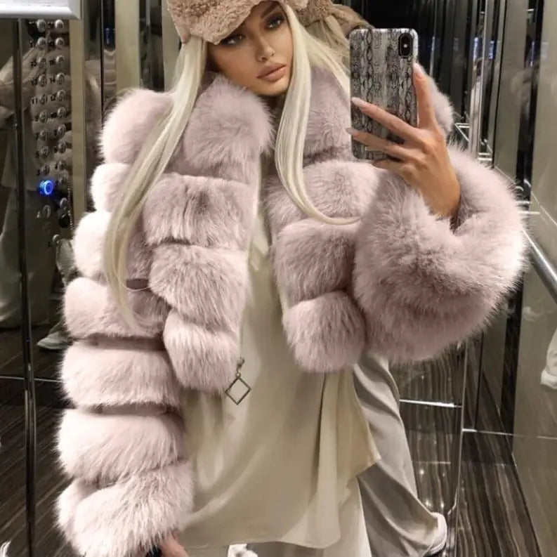 Faux Fur Jacket